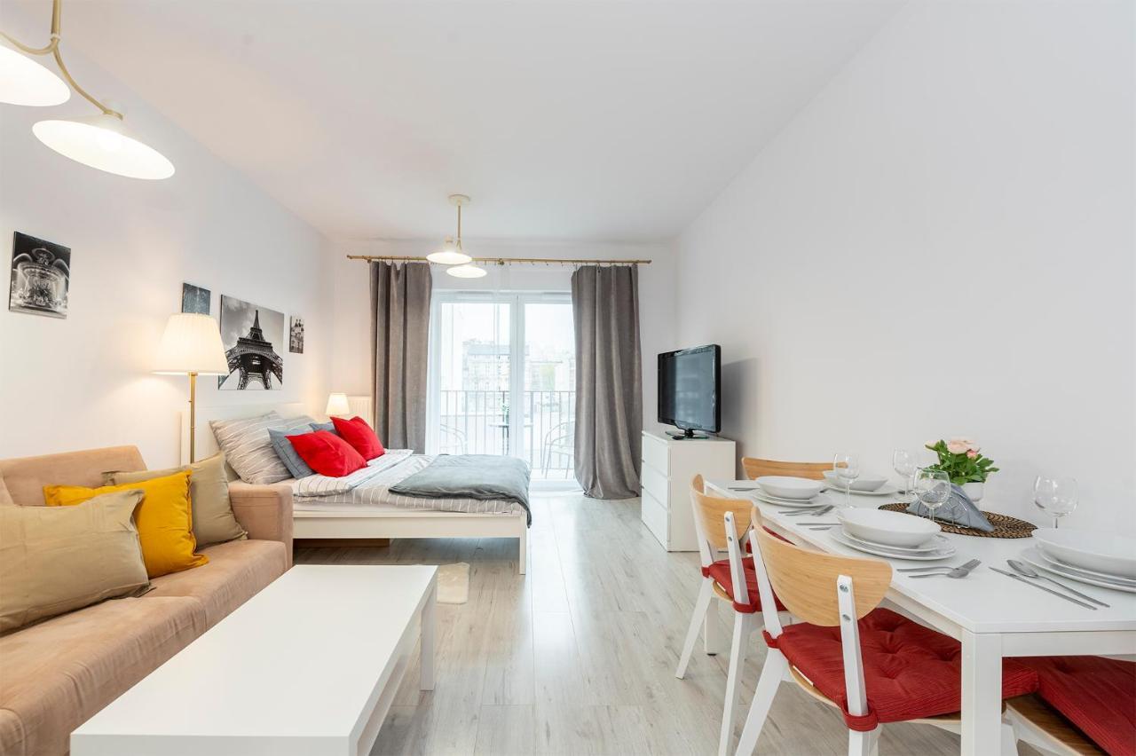 Luxury In City -3- Studio Bright & Secure Free Parking Lodž Exteriér fotografie